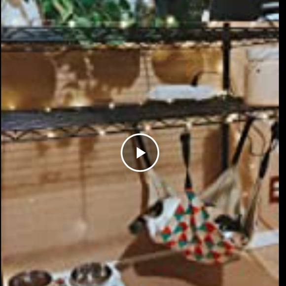 NEW Comfortable Hanging Adjustable Pet Hammock Bed for Cats/Small Dogs/Rabbits - Picture 9 of 13